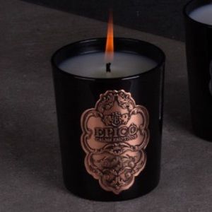 NWT Epico Luxury Licorice Musk Artistic Scented Candle